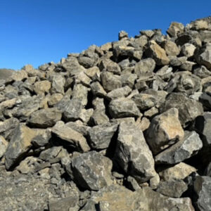 1/4 Ton - 1/2 Ton Rip Rap at Roblar Quarry